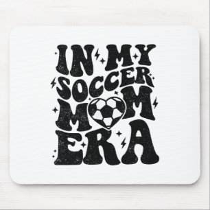In Meiner Fußball-Mutter-Ära Retro-Fußball-Mama-Sh Mousepad