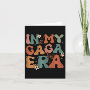 In meiner Gaga Ära Geburtstag Gaga Matching Family Karte