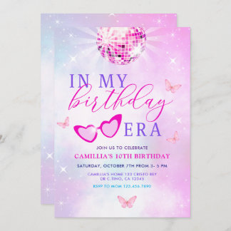 In meiner Geburtstagszeit Einladung