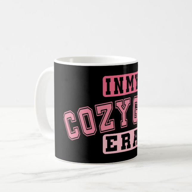 In meiner gemütlichen Mädchenzeit Kaffeetasse (Vorderseite Links)