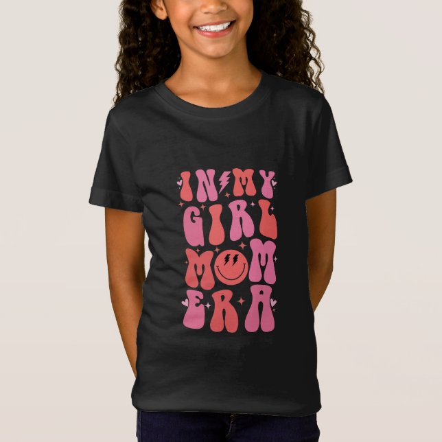 In meiner Girl-Mama Zeitalter Retro Groovy Muttert T-Shirt (Vorderseite)