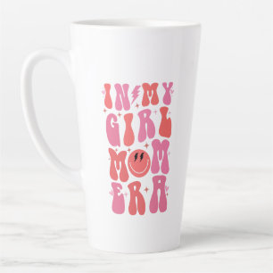In meiner Girl Mom Ära Retro Groovy Muttertag Milchtasse