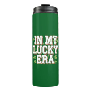 In meiner glücklichen Ära Saint Patrick's Day Fami Thermosbecher