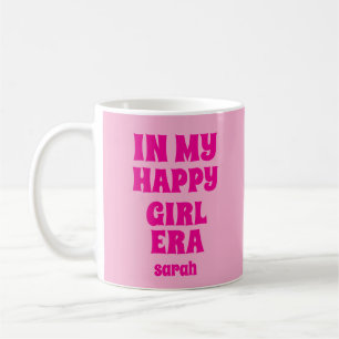 IN MEINER GLÜCKLICHEN MÄDCHENZEIT PERSONALISIERTER KAFFEETASSE