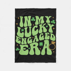 In Meiner Glücklichen Verlobungszeit Groovy Shamro Fleecedecke