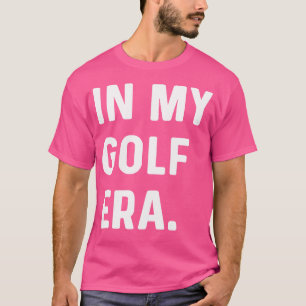 In meiner Golf-Ära Golfing Golfer Birdie Par Cours T-Shirt