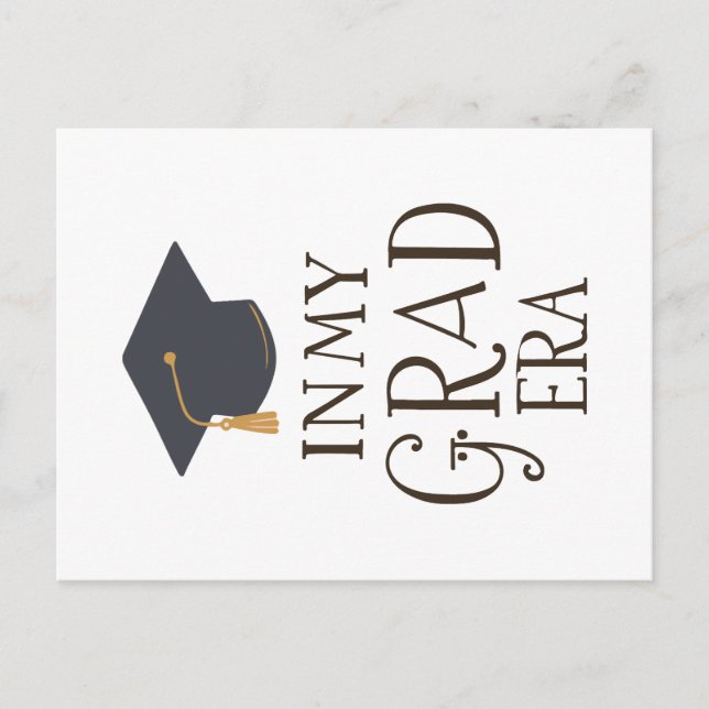 In meiner Grad-Ära Ankündigungspostkarte (Vorderseite)