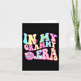 In meiner Grammy Ära Sarcastic Groovy Retro Disco Karte