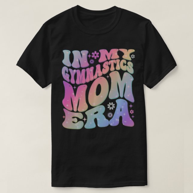 In meiner Gymnastik Mama Era Mama Cheer Retro Vint T-Shirt (Design vorne)