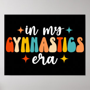 In meiner Gymnastik Zeitalter Retro Groovy Poster