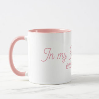 In Meiner Heilenden Ära Rosa Kaffeetasse | Ästheti