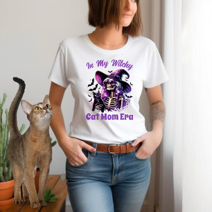 In meiner Hexe Katze Mama Era Skeleton Hexenkatze T-Shirt