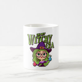 In meiner Hexerei ist Cooles Halloween-Print-Desig Kaffeetasse