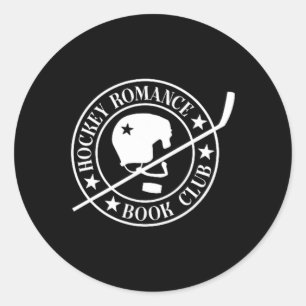 In meiner Hockey Romance Ära Romance Hockey Buchcl Runder Aufkleber