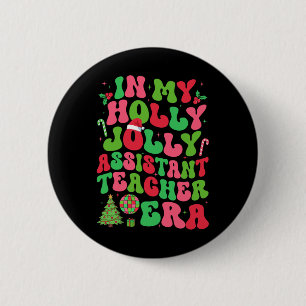 In meiner Holly Xmas Jolly Istant Teacher Era Chri Button