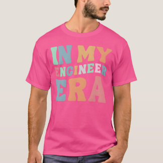 In meiner Ingenieurs-Ära Groovy Wavy Damen-Geschen T-Shirt