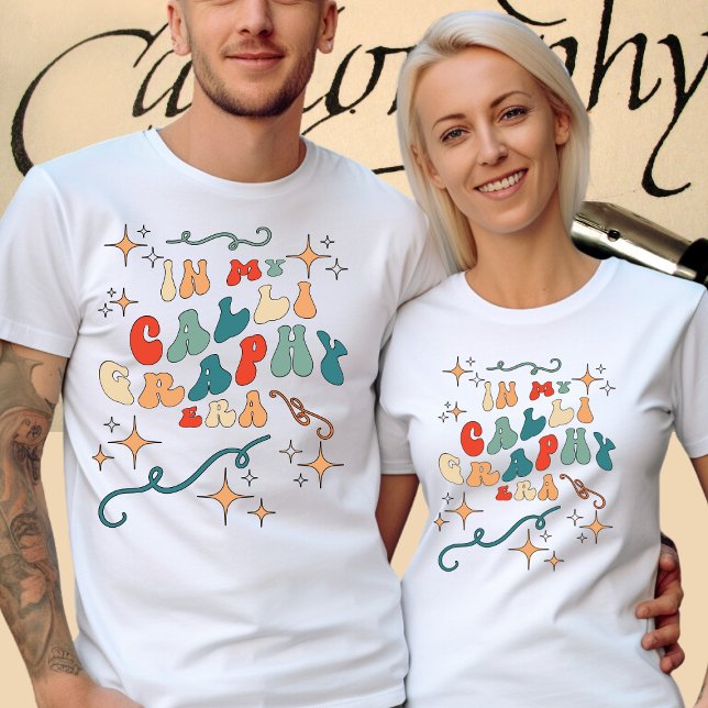 In meiner Kalligrafie-Ära benutzerdefinierten Text T-Shirt (Von Creator hochgeladen)