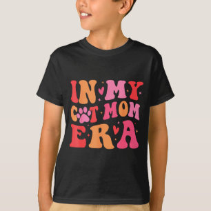 In meiner Katzenmutter-Ära groovy Katzenliebhaber T-Shirt