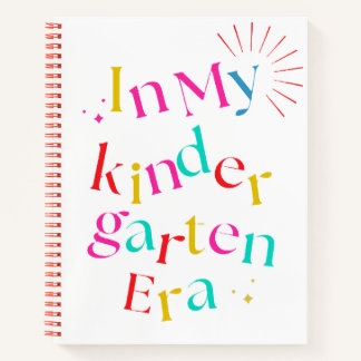 In meiner Kindergarten-Ära – Bunt und süß Notizbuch