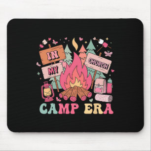 In meiner Kirchenlager-Ära Sommerferien Camping-Tr Mousepad
