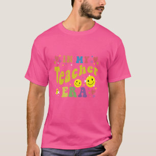 In meiner Lehrer-Ära Retro Groovy Zurück zur Schul T-Shirt