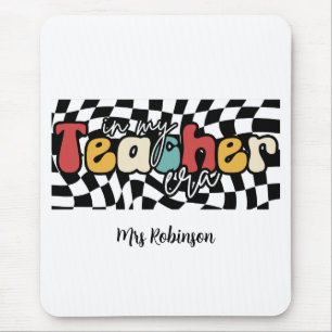 In meiner Lehrer-Ära Retro-Lehrer  Mousepad