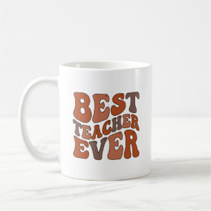 In meiner Lehrer-Ära – Retro-Wellen-Personalisieru Kaffeetasse