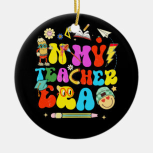 In meiner Lehrerzeit Beste Lehrerin Bewertung Retr Keramik Ornament