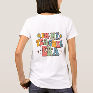 In meiner Lehrerzeit   Groovy Lettering T-Shirt