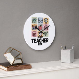 In meiner Lehrerzeit Kindergarten Lehrerleben Große Wanduhr