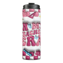 In meiner Lehrerzeit Puffy Bubble 3D Tumbler Thermosbecher