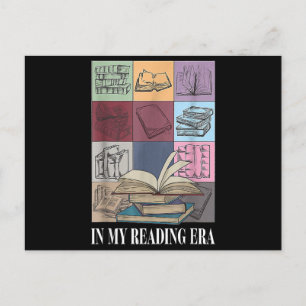 In meiner Leserzeit buchen Sie weiter Feiertagspostkarte