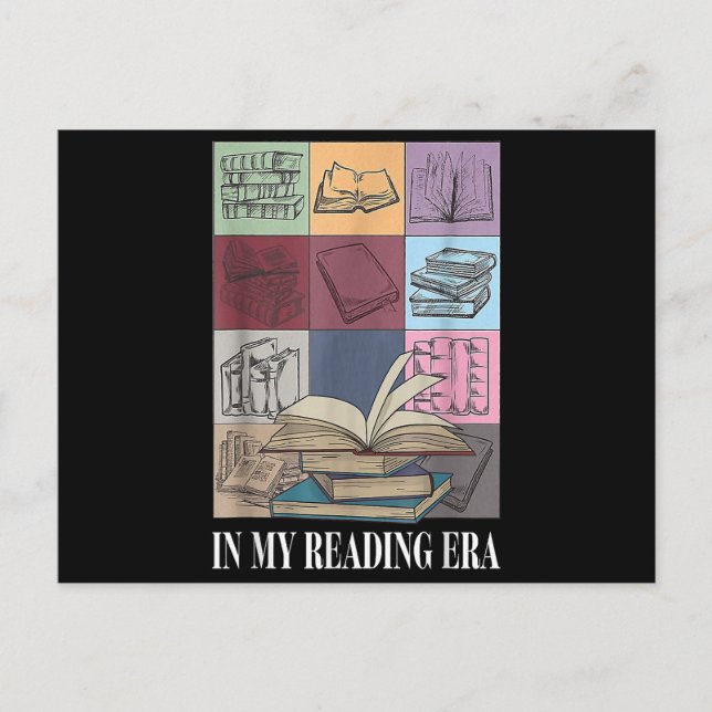 In meiner Leserzeit buchen Sie weiter Postkarte (Vorderseite)