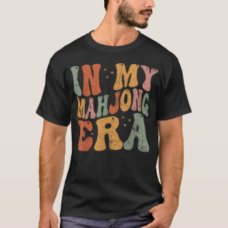In meiner Mahjong-Ära Lustiges Mahjong Liebt Spiel T-Shirt