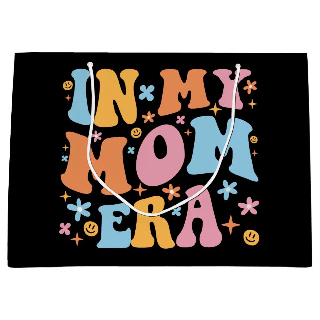In meiner Mama Ära I Große Geschenktüte (Vorderseite)