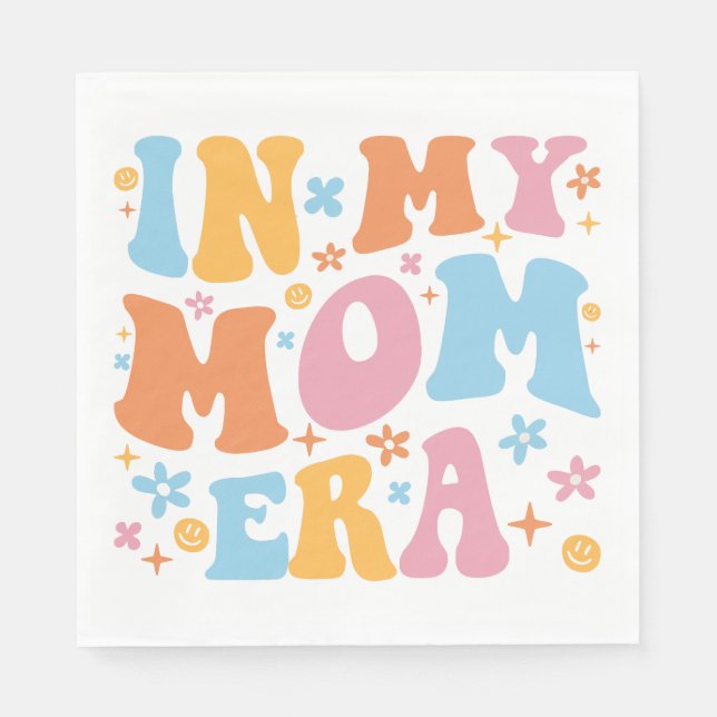 In meiner Mama Ära I Serviette (Vorderseite)