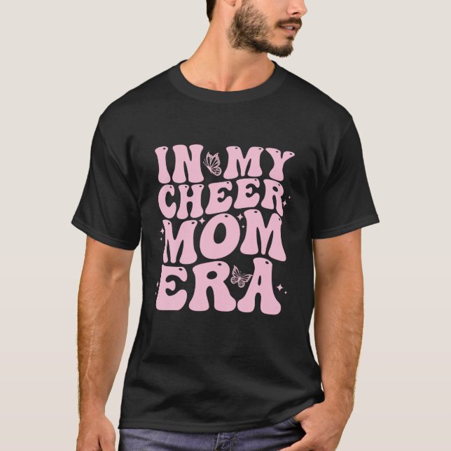 In meiner Mama Era Funny Cheerleader Football Mo T-Shirt (Vorderseite)