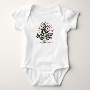 In meiner Mama Era Gefärbte Krawatte Cheerleader S Baby Strampler