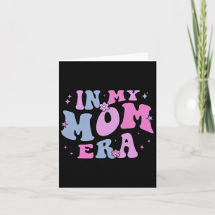 In meiner Mama Era Lover Groovy Retro Mama Muttert Karte