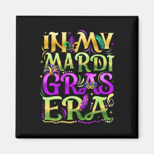 In meiner Mardi Gras-Ära Festival Karneval Feierta Magnet