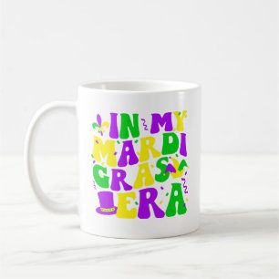 In meiner Mardi Gras-Ära Lustiges Festival Retro K Kaffeetasse