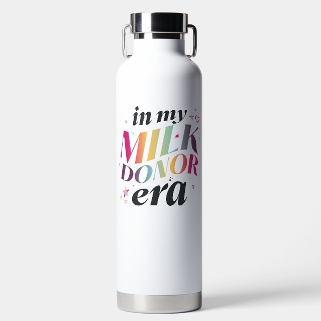 In meiner Milchspender-Ära Wasserflasche Trinkflasche (Vorderseite)