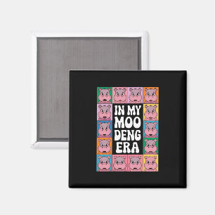 In meiner Moo-Deng-Ära Moo-Deng-Nilpferd-Liebhaber Magnet