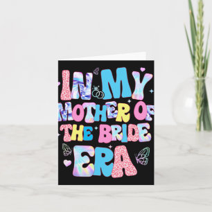 In meiner Mutter der Bride Era Groovy Bachelorette Karte