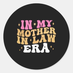 In meiner Mutter im Jura Ära Hochzeitstag von Sohn Runder Aufkleber