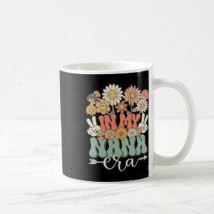 In meiner Nana Era florale Hippie Groovy Retro Mat Kaffeetasse