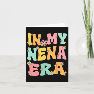 In meiner Nena Era Retro Groovy Nena Oma Mütter D Karte