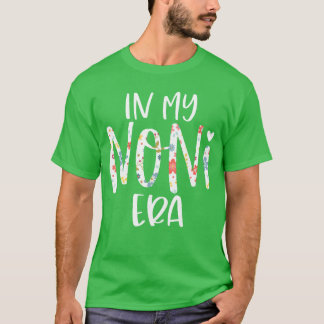 In meiner Noni-Ära Blumenbrief Floral Süße Geschen T-Shirt