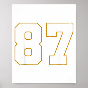 In Meiner Nummer 87 Era Vintage Retro Poster
