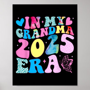 In meiner Oma 2025 Era Funny Groovy New Oma Mo Poster
